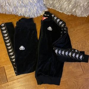 Kappa velour tracksuit